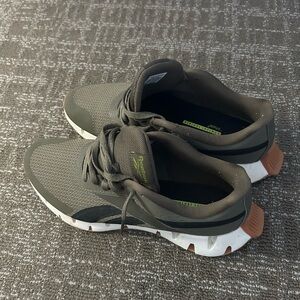 Reebok Men's Olive and Black Athletic Shoes